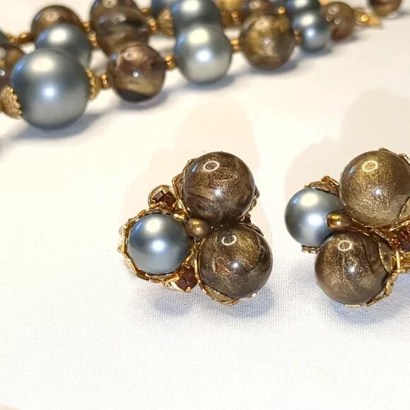 Original by Robert Necklace and Earrings Set Vintage - Picture 7 of 11